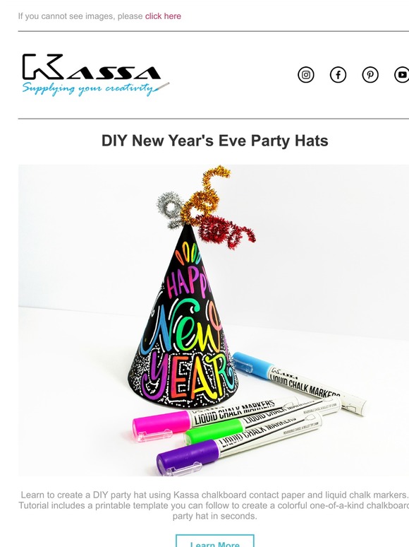 New Years Eve DIY Ideas + 30% OFF End of Year Sale