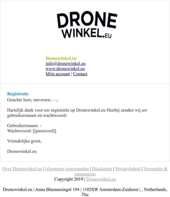 Registratie