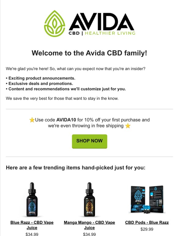 ⭐ Welcome! Here's 10% off your first order + free shipping. ⭐