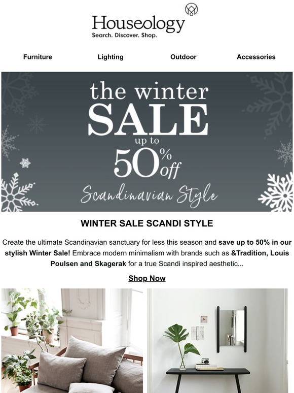 Scandinavian Style For Less In Our Winter Sale....