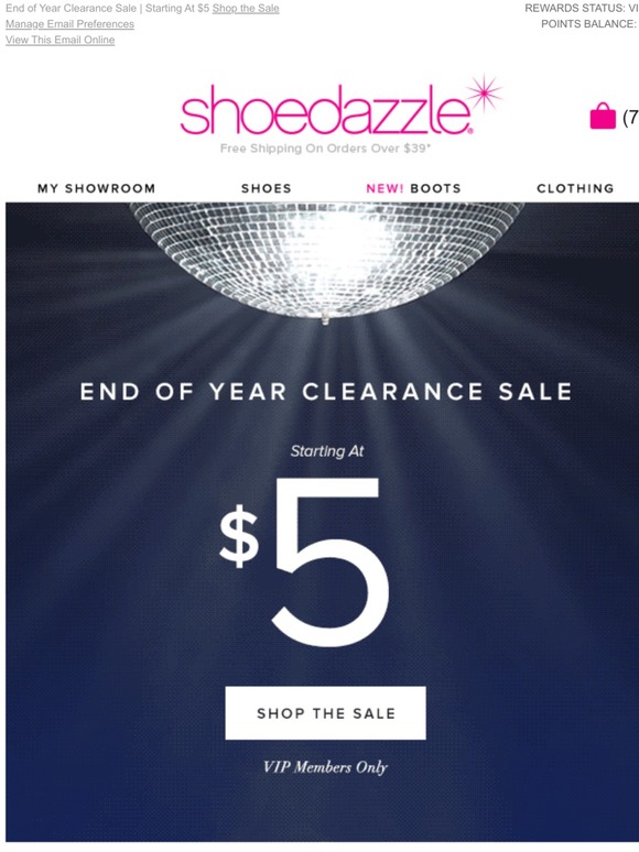 shoedazzle clearance shoes