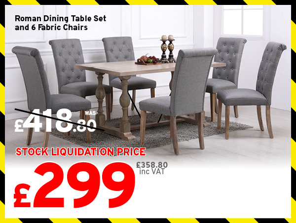 jtf dining table and chairs