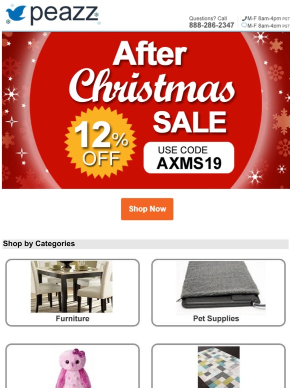 2 Days Left: After Christmas 12% Off Sale on all items! 💜💙