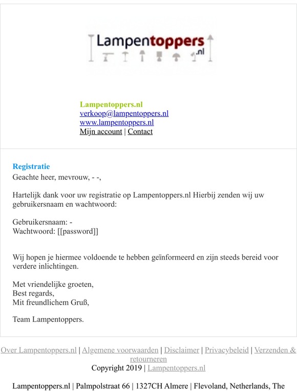 Registratie