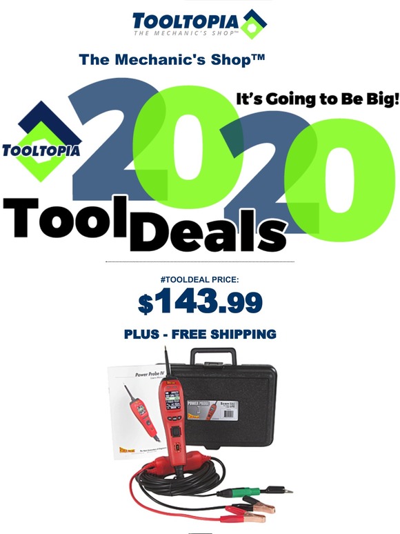 ToolTopia 2020 ToolDeals 🧨🔷 It's Going to Be Big! Milled