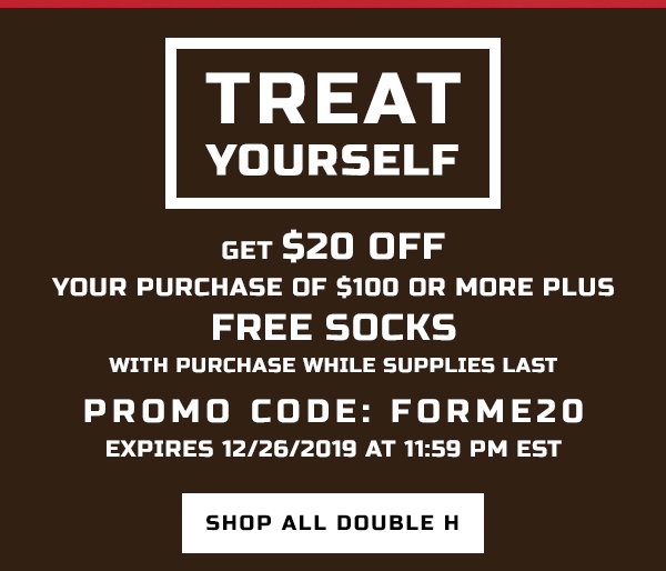 Self $20 Off! PLUS Free Socks 