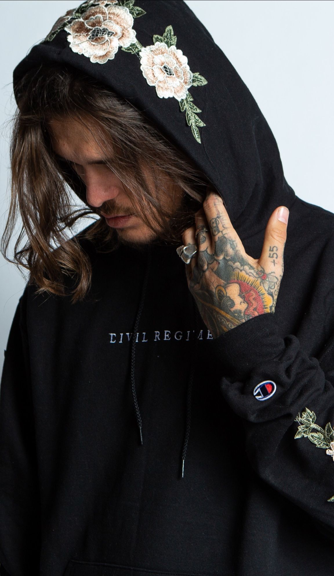 Civil Clothing CHAMPION ROSES HOODIES + 50 OFF NEW YEAR'S DAY SALE