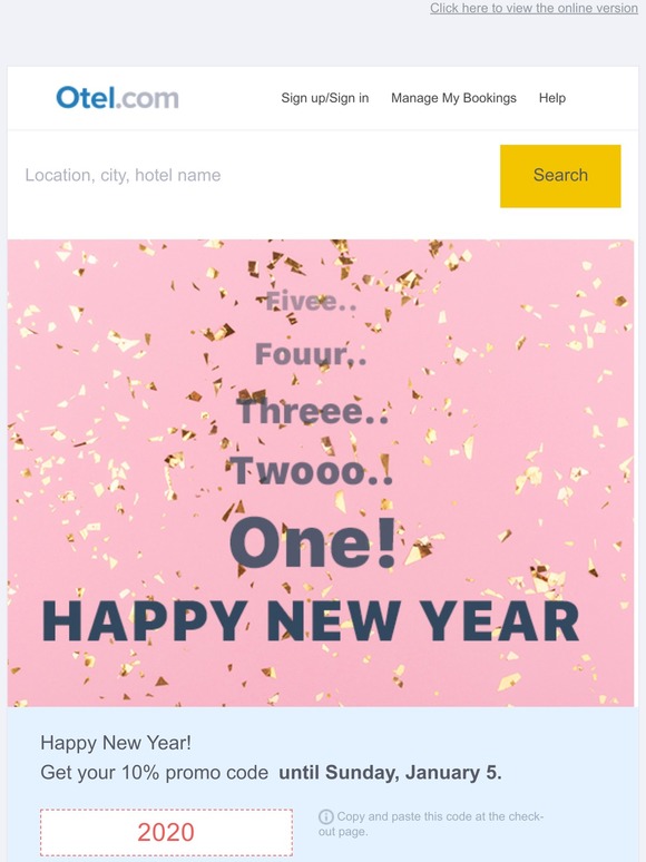 Five.. Four.. Three.. Two.. One.. HAPPY NEW YEAR😍