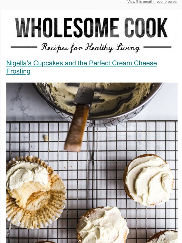 [New Post] Nigella’s Cupcakes and the Perfect Cream Cheese Frosting