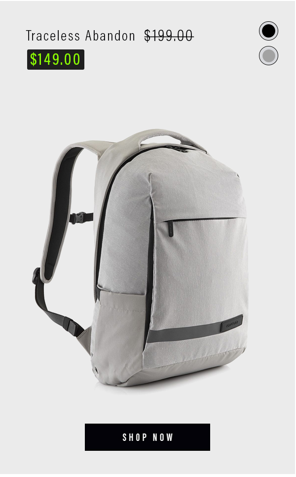 traceless abandon crumpler