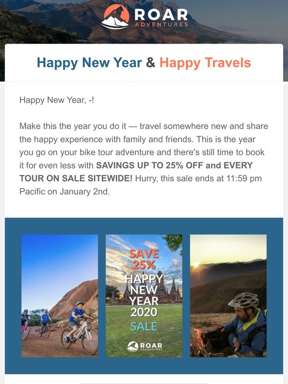 Happy New Year 🎉 Happy Travels 🌍