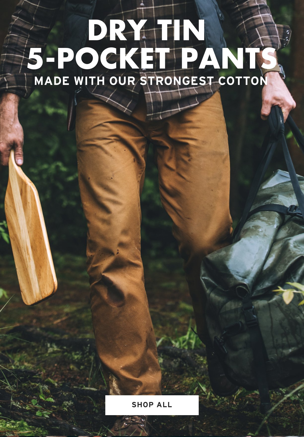 Filson: Made to Work: Dry Tin Pants | Milled