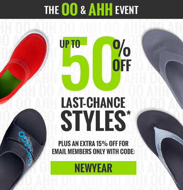 oofos final sale