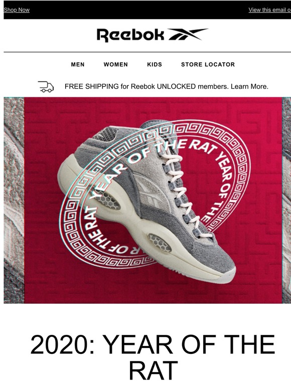 reebok question year of the rat