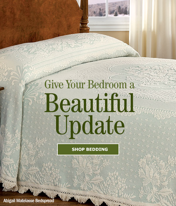 Vermont Country Store New Year, New Bedding + FREE Shipping Milled