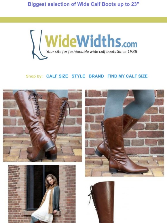 Shop the widewidths.com Winter Sale and get up to $60 off a beautiful new pair.👍💖👢