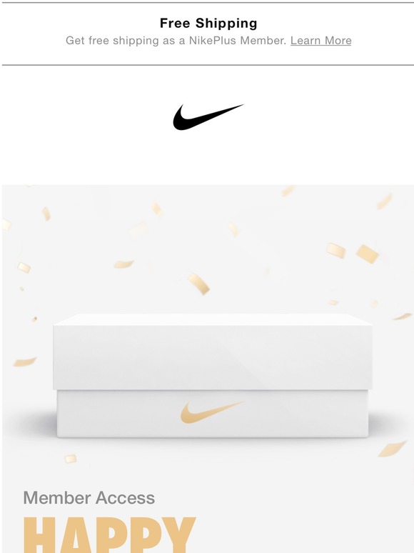 nike member birthday discount