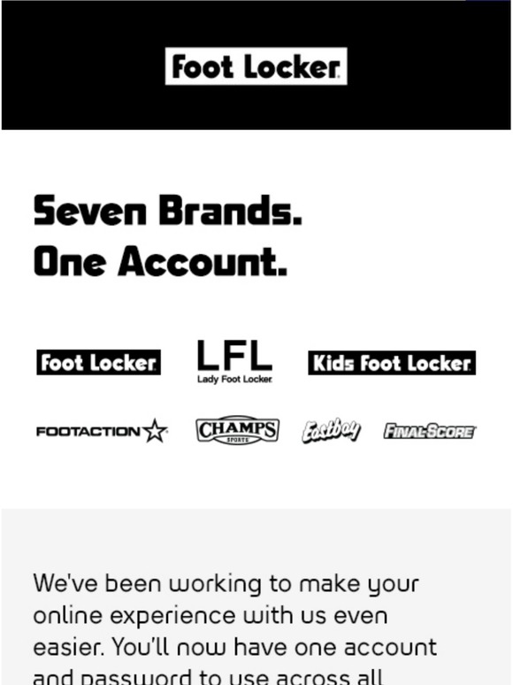 Foot Locker One login to rule them all 👟🔥 Milled