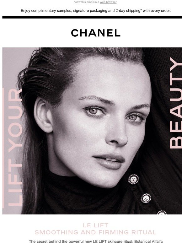 Chanel: Introducing 3 new LE LIFT skincare formulas