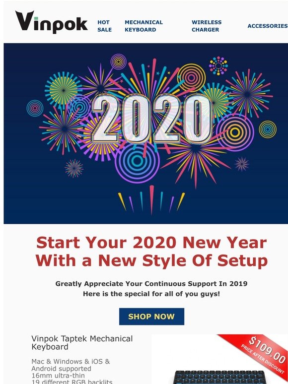 🎉2020!!! A special offer for all of you in the New Year