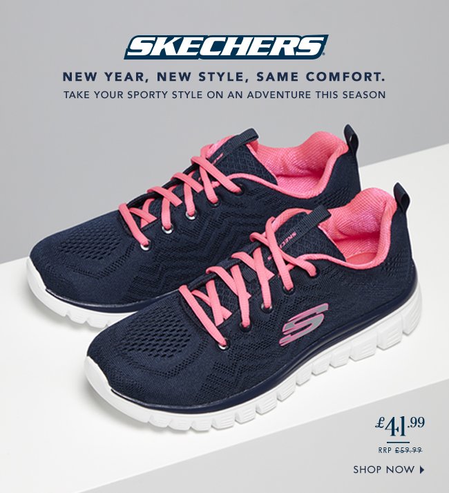 Style this season with new-in Skechers 