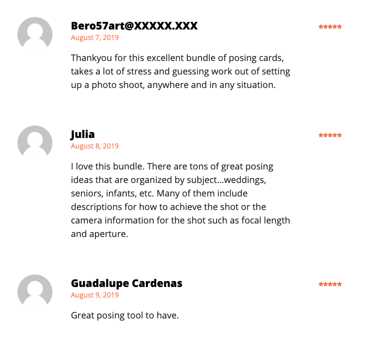 photowhoa Amazing Collection Of Posing Cards You'll Love Milled