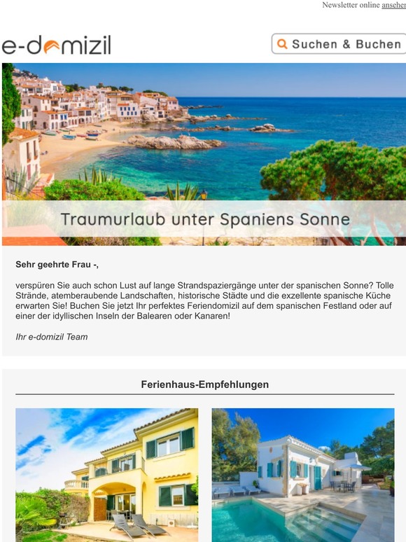 Vamos a la playa – Traumurlaub in Spanien ☼