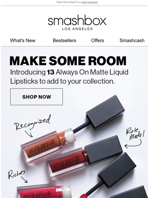 smashbox riches lipstick