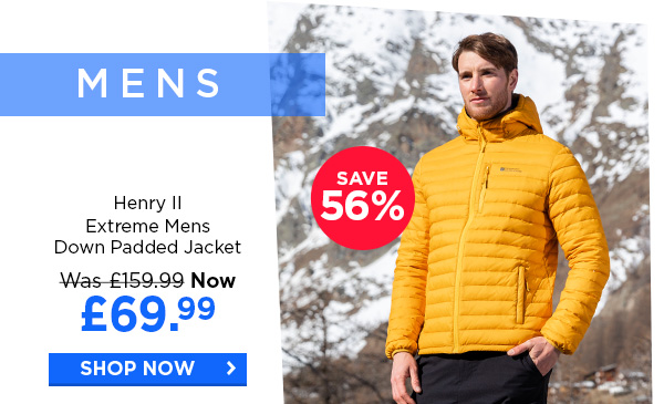 henry down padded jacket