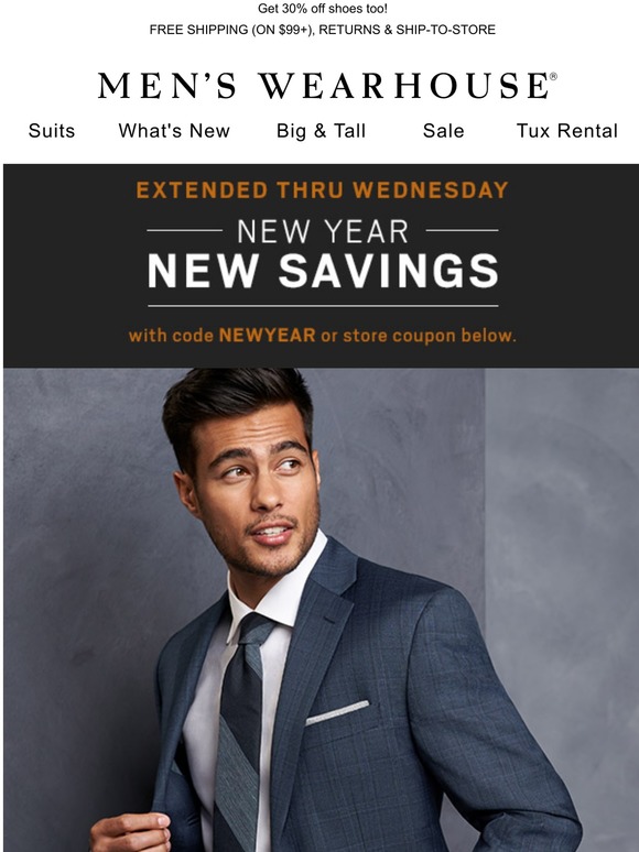 men's wearhouse suit return policy