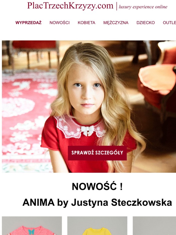 ANIMA by Justyna Steczkowska 👚 Nowa dziecięca marka. Tylko u nas ! SPRAWDŹ >>