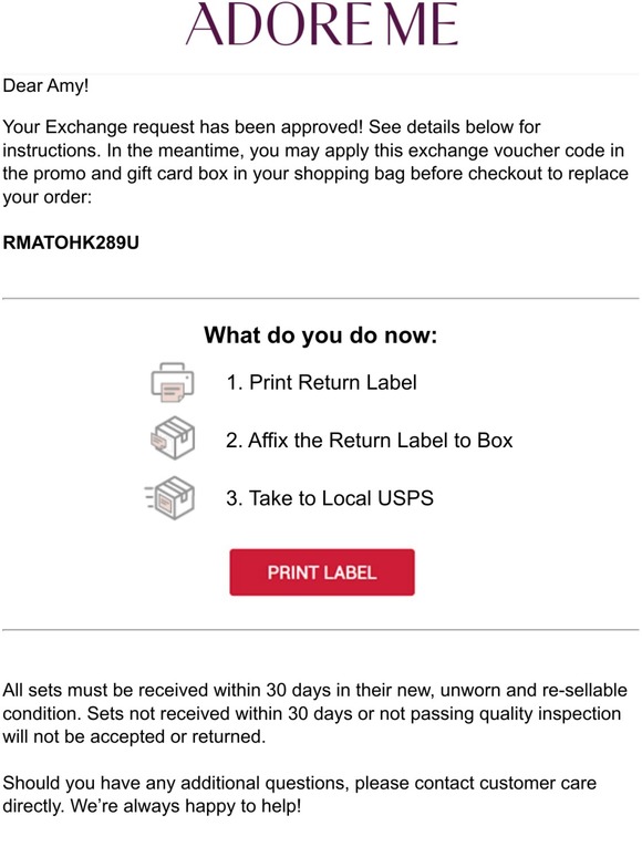 will usps print a return label for me