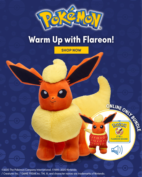 flareon build a bear for sale