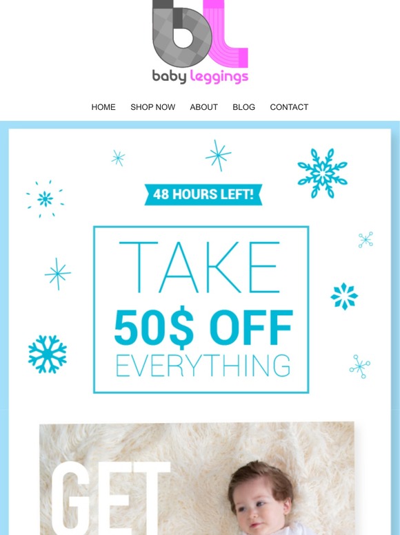 ❄️ 48 Hours Left! Get 5 FREE Pairs of Baby Leggings! ❄️