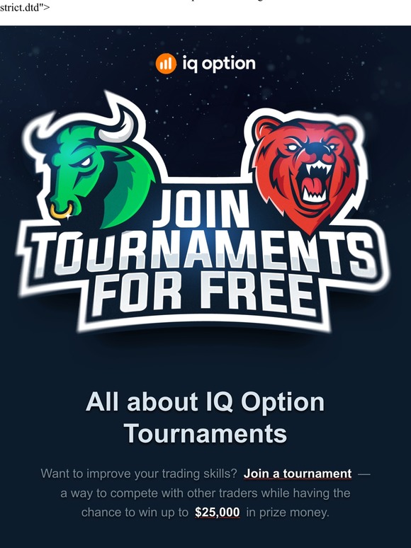 Join a tournament for free