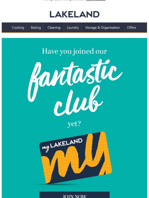 Lakeland Join myLakeland for discounts, exclusive offers and rewards