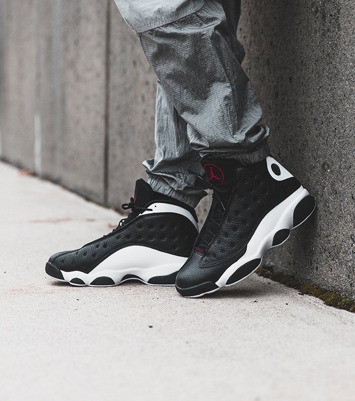 reverse he got game jordan 13 on feet