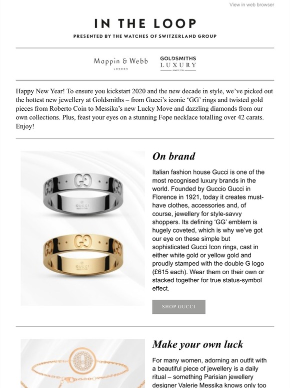 gucci ring goldsmiths