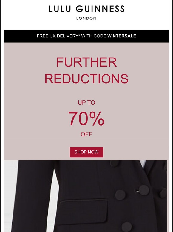 lulu guinness free delivery