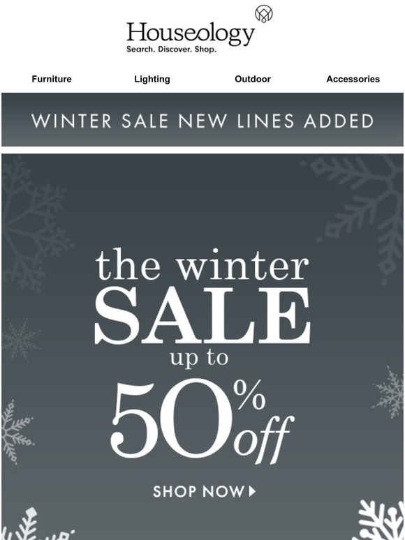 Houseologist, Get 50% Off Selected Brands...
