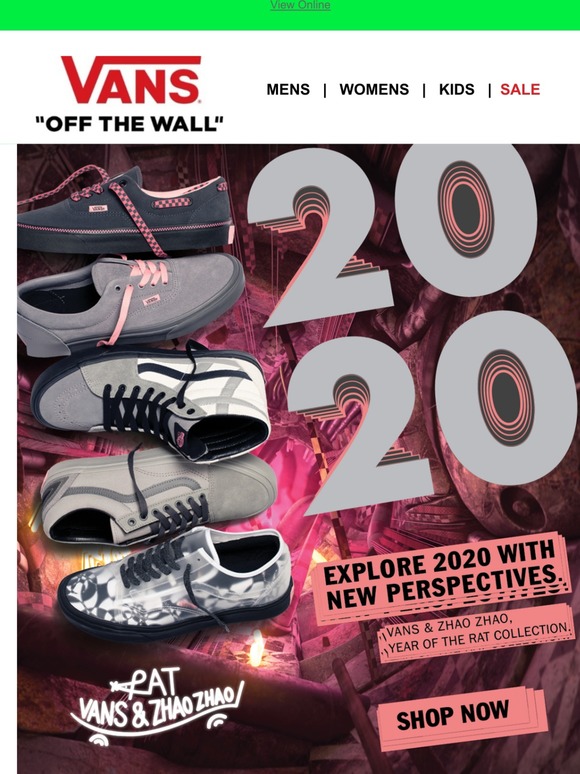 vans x zhao zhao old skool year of the rat 2020