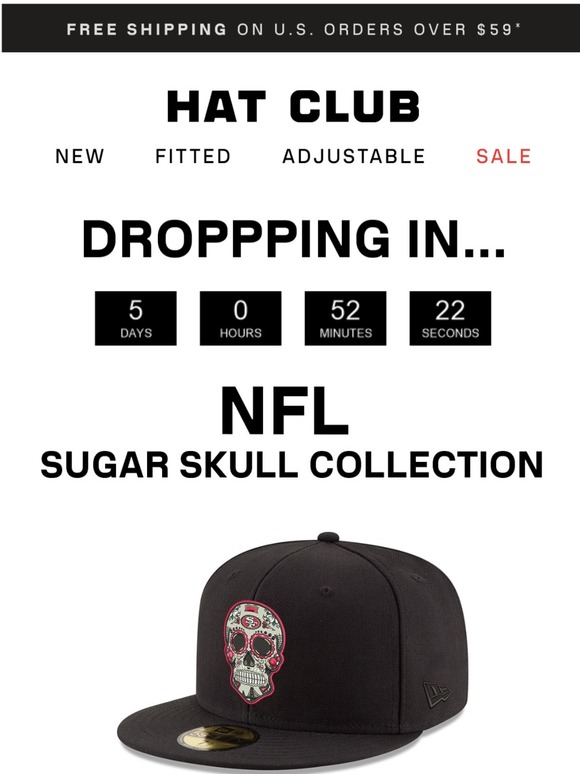 new era sugar skull nfl