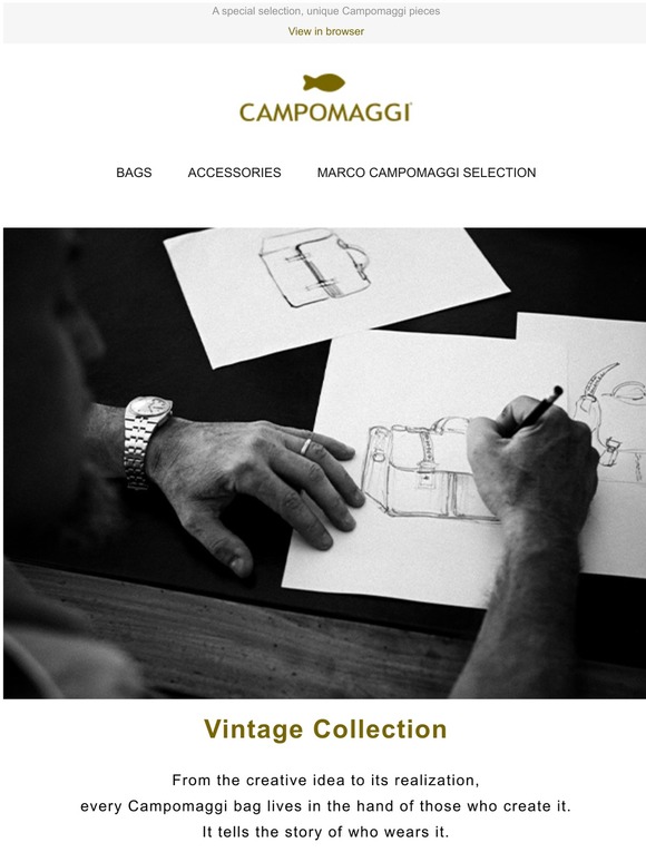 Campomaggi US Discover the Limited Edition Milled