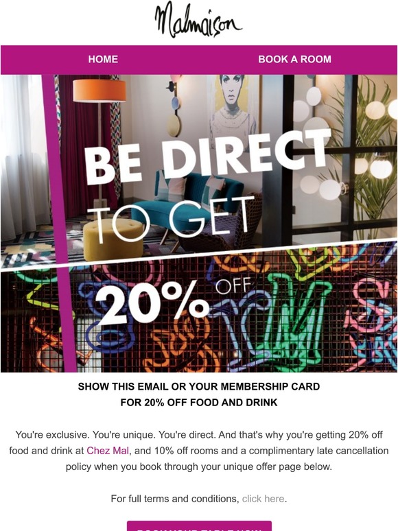 Your Exclusive Club Mal Benefits