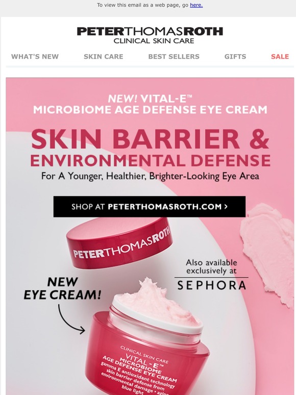 peter thomas roth eye cream vital e
