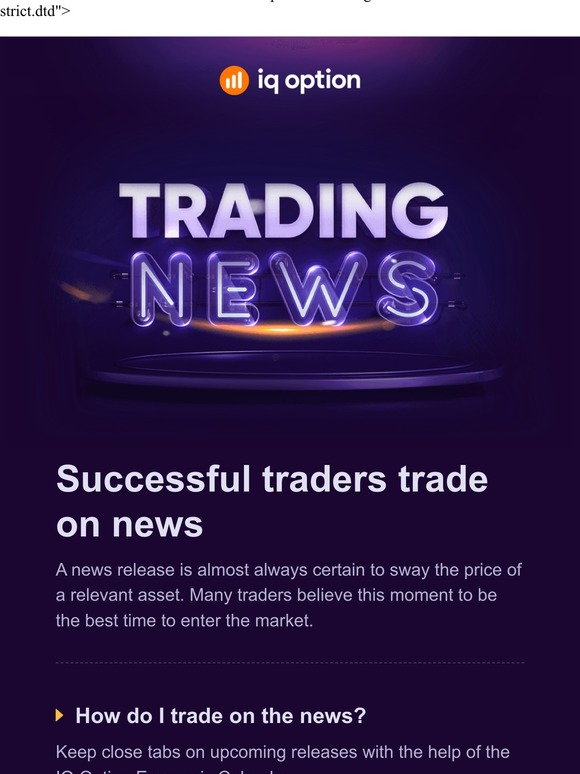 How to trade on the news?