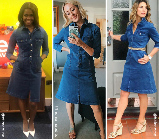 denim dress sosandar