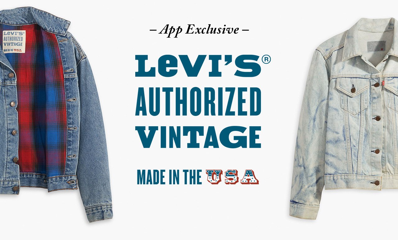 Levis: Introducing: Exclusive Levi's 