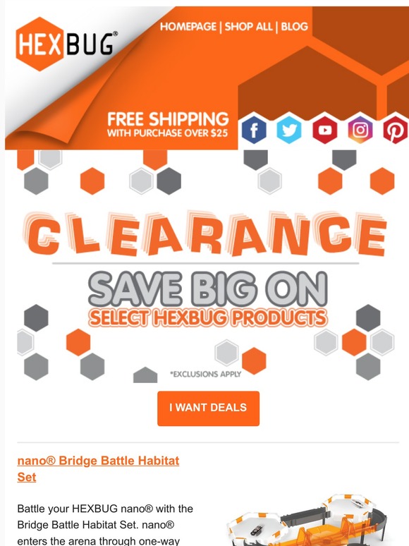 Have you seen our new clearance items?