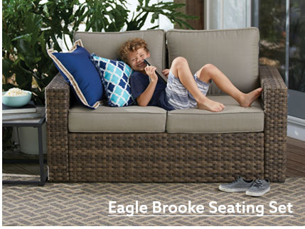 broyhill eagle brooke patio seating set